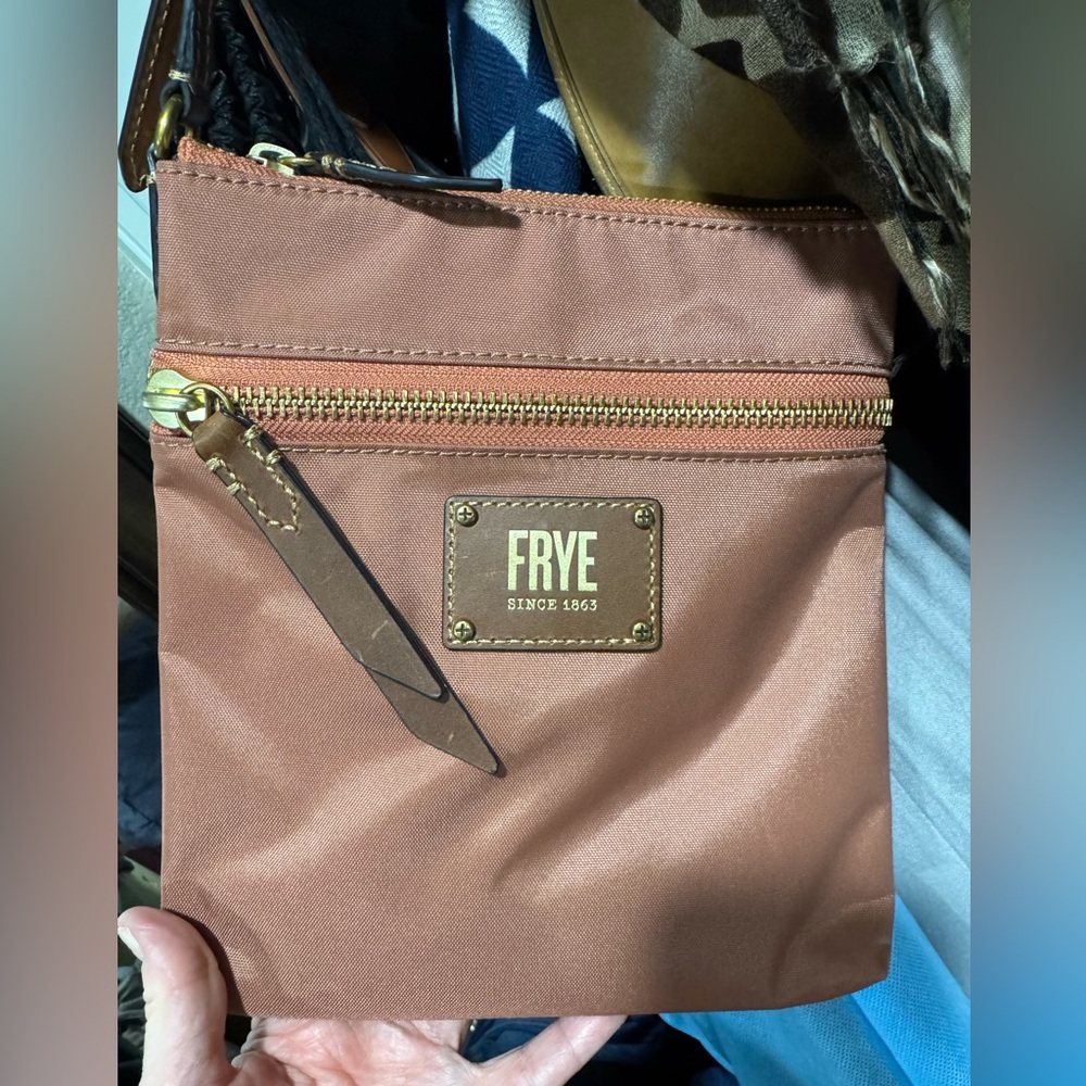 Frye Ivy nylon crossbody - Dusty Rose - New, tags cut off, but included
